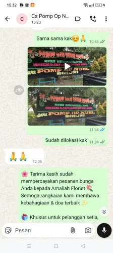 Testimonial Papan Bunga kaungcaang