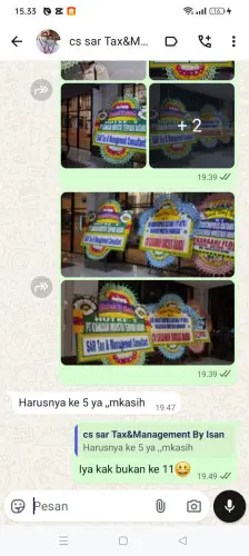 Testimonial Papan Bunga kaungcaang